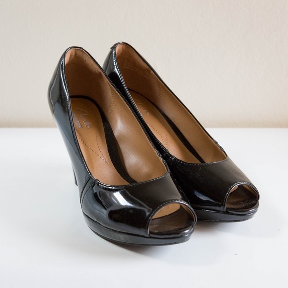 Clarks Womens Narine Rowe Platform Pump Clarks Womens Narine Rowe Platform Pump